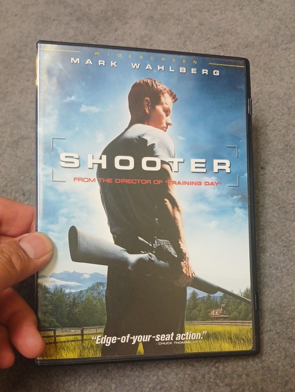 Shooter (Widescreen) DVD - Blue Cover